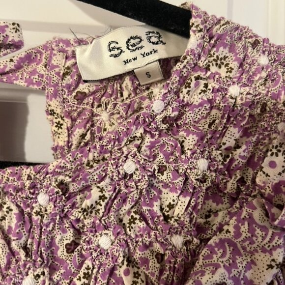 Sea NY Ida Smocked Top - Picture 6 of 6